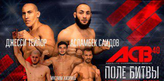 Aslambek Saidov vs. Jesse Taylor w walce wieczoru gali ACB 40