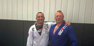 Zdjęcie dnia: Brock Lesnar promowany na niebieski pas BJJ