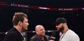 Matt Mitrione vs. Oli Thompson na gali Bellator 158