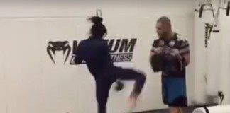 Ostatni trening interwałowy Joanny Jędrzejczyk przed rewanżem z Claudią Gadelhą