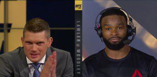 Nowy mistrz Tyron Woodley chce walki z Nickiem Diazem na UFC 202