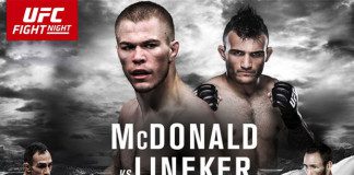 UFC Fight Night: Lineker vs. McDonald z najgorszym wynikiem oglądalności w 2016