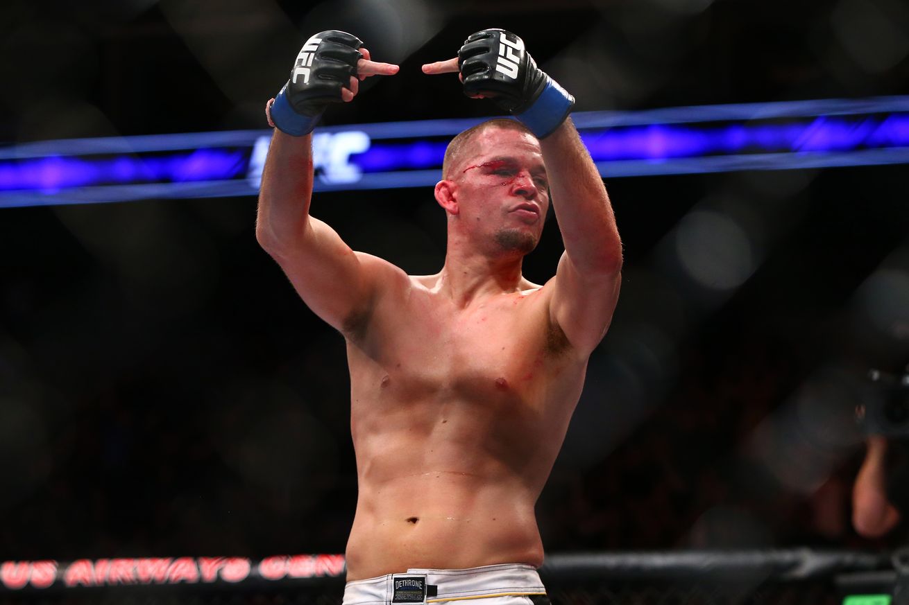 Nate Diaz "Najlepszy zawodnik na świecie nie dostałby takiego wpie
