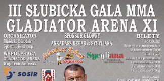 Gladiator Arena XI – plakat i rozpiska