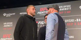 Jan Błachowicz i Alexander Gustafsson twarzą w twarz przed UFC w Hamburgu (WIDEO)