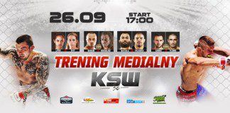 Media trening przed KSW 36 i prezentacja rywala Popka w poniedziałek w Złotych Tarasach