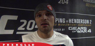 „Ręka rywala strasznie strzelała i jest złamana na 100%” – Damian Stasiak po UFC 204
