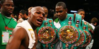 „Nie porównujcie go do mnie, to brak szacunku” – Mayweather o McGregorze