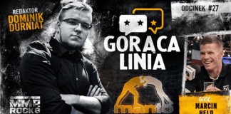 Gorąca linia #27 – Marcin Held przed debiutem w UFC