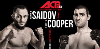ACB ogłosiło rewanż Aslambeka Saidova z Brettem Cooperem