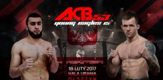 Aktualna rozpiska gali ACB 53 w Olsztynie