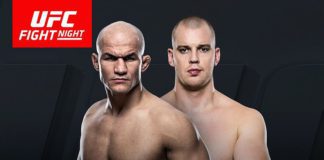 UFC Fight Night 105: Dos Santos vs Struve 2 – rozpiska