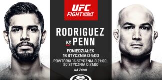 UFC Fight Night 103: Rodriguez vs. Penn w nocy o 4:00 na Extreme Sports Channel