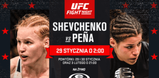 UFC on Fox 23: Shevchenko vs. Pena na żywo w nocy z 28 na 29 stycznia na Extreme Sports Channel