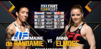 Zobacz jak Germaine De Randamie zdeklasowała Anna Elmose na UFC w Holandii