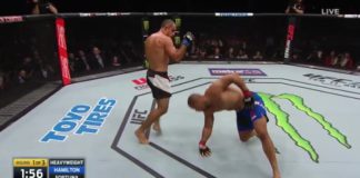 Marcel Fortuna usypia jednym ciosem Anthony Hamiltona na UFC Fight Night 104 (wideo)