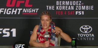Konferencja prasowa po gali UFC Fight Night 104 w Houston