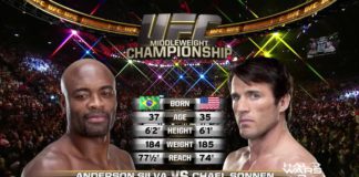 Zobacz jak Anderson Silva brutalnie odprawił przed czasem Chaela Sonnena
