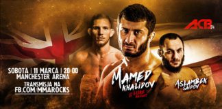 ACB 54: Khalidov vs Barnatt: transmisja gali na MMARocks.pl