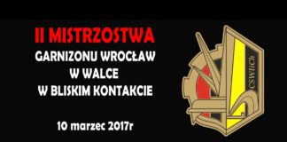 Zaproszenie na II Mistrzostwa Garnizonu Wrocław w WWBK