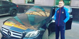 Petr Yan z nowym Mercedesem po wygranej walce na ACB 57