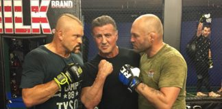 Zdjęcie dnia: Sylvester Stallone rozdziela weteranów MMA