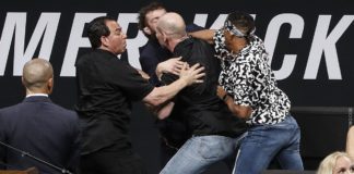 Awantura pomiędzy Chiesą a Lee na konferencji UFC