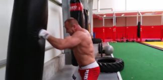 WIDEO: Mariusz Pudzianowski prezentuje szybkość na worku przed KSW 39
