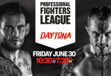 Jon Fitch vs. Brian Foster na inauguracyjnej gali Professional Fighters League