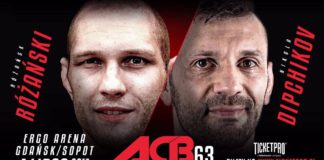 Maciej Różański przegrywa na punkty na gali ACB 63