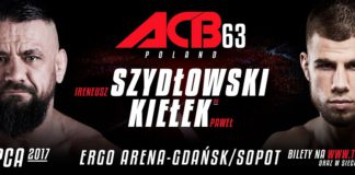 Paweł Kiełek vs Ireneusz Szydłowski na ACB 63 w Gdańsku