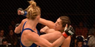 Holly Holm wysokim kopnięciem demoluje Bethe Correię na UFC w Singapurze