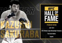 Kazushi Sakuraba kolejnym członkiem UFC Hall of Fame