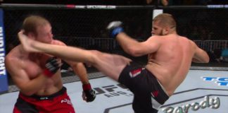 Nokaut tygodnia UFC: Tybura wysokim kopnięciem masakruje Peste