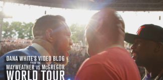 4 odcinek wideo bloga „Dana White MAY/MAC WORLD TOUR”