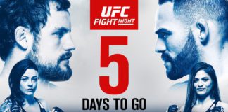 UFC Fight Night 113: Nelson vs. Ponzinibbio – rozpiska