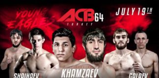 ACB 64: Young Eagles 19 – rozpiska i wyniki gali