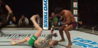 Galore Bofando brutalnie nokautuje Charlie Warda na gali UFC w Glasgow (WIDEO)