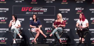 Kobiecy panel UFC z Joanną Jędrzejczyk w Las Vegas (WIDEO)