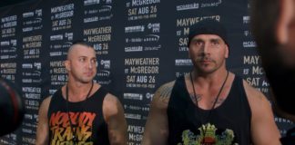 Wywiady po konferencji prasowej w Nowym Jorku przed walką McGregor vs Mayweather