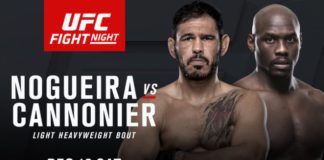 Antonio Rogerio Nogueira vs. Jared Cannonier na UFC on Fox 26
