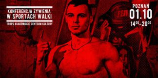 Konferencja Żywienia w Sportach Walki – 01.10 Poznań