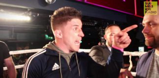 Parke uderza Gamrota podczas drugiego spotkania twarzą w twarz w Dublinie WIDEO