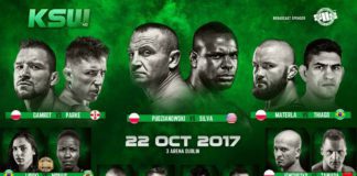 KSW 40: Dublin – wyniki