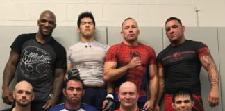 Jake Shields pomaga GSP w przygotowaniach do walki z Bispingiem