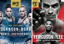 Słabe wyniki sprzedaży PPV gal UFC 215 oraz UFC 216