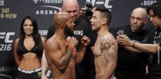 Demetrious Johnson rekordzistą, mistrz poddał Raya Borga w piątej rundzie walki