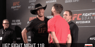 Zobacz pierwsze spotkania oko w oko zawodników UFC Fight Night 118 w Gdańsku