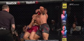 WIDEO: Jan Błachowicz dusi Devina Clarke na UFC w Gdańsku!