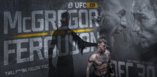 Kapitalny fanowski plakat walki McGregora z Fergusonem